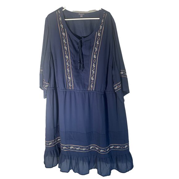 Roaman's Dresses & Skirts - NWOT - BOHO Peasant Dress by Roamans